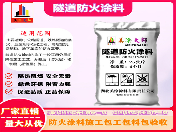沙依巴克隧道防火涂料